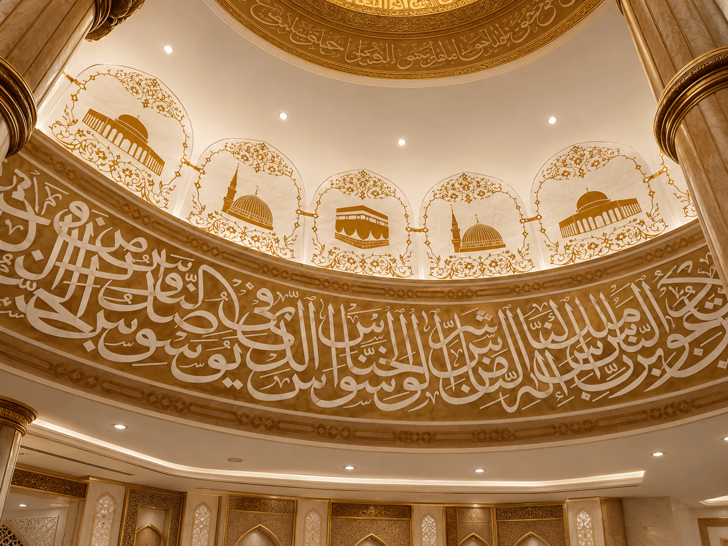 Decorative Mosque Arches by Lamasat
